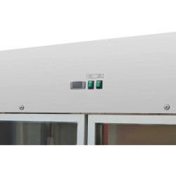 Positive Kühlschrank 1400 L 2 Glastüren GN 2/1