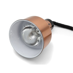 Profi-Wärmelampe 250 W Ø 175 mm Kupfer | Dynasteel