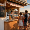 Soft Ice Cream Machine 16 L/h 1050 W - Dynasteel