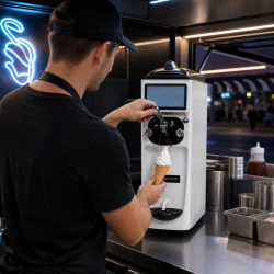 Soft Ice Cream Machine 16 L/h 1050 W - Dynasteel