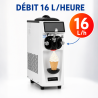 Soft-Eis-Maschine 16 L/h 1050 W - Dynasteel