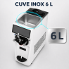 Soft-Eis-Maschine 16 L/h 1050 W - Dynasteel