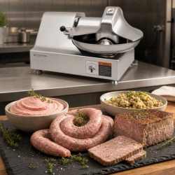 Professioneller Horizontal-Schneider 10 L 750 W — Dynasteel