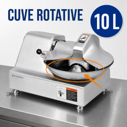 Cutter Horizontal Professionnel 10 L 750 W — Dynasteel