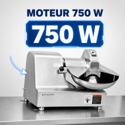 Cutter Horizontal Professionnel 10 L 750 W — Dynasteel
