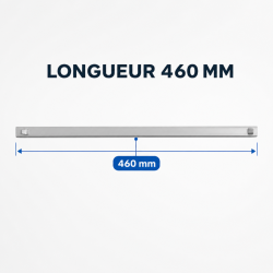 Paar Schienen 460 mm für Kühltisch