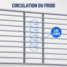 Grid for Saladette 560 x 330 mm — Plastic Coated Shelf