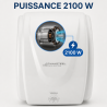 Professioneller Händetrockner 2100 W ABS Weiß — Trocknung 30 s