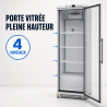 Glasgekühlter Kühlschrank 380 L 0/+8°C