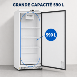 Positive Kühlschrank 590 L 0/+8°C Volltür