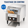Toaster mit Förderband Pro 1300 W Edelstahl — Dynasteel