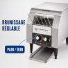 Toaster mit Förderband Pro 1300 W Edelstahl — Dynasteel