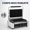 Grill Panini Pro 2200 W Gerillt 340x220 mm Inox