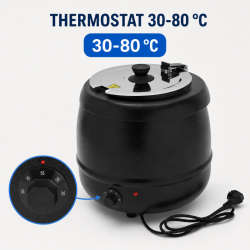 Electric Soup Tureen Pro 9 L 400 W — Thermostat 30-80 °C
