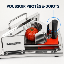 Coupe-Tomates Professionnel Inox — Trancheur Manuel