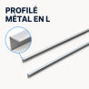 Paire de Glissières pour Saladette 548 mm — Dynasteel
