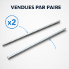 Paire de Glissières pour Saladette 548 mm — Dynasteel