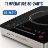 Pro Induction Plate 2500 W — 80-240°C, Digital