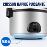 Professioneller Reiskocher 12 L 2850 W Edelstahl — CHR