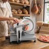 Profi-Schinkenschneider 250 mm 150 W mit Schrägschnitt