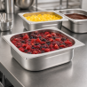 Bac Gastro GN 2/3 Inox 9 L - Profondeur 100 mm