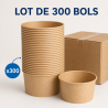 Kraft Salatschüssel 1000 ml Ø 150 mm - Packung mit 300