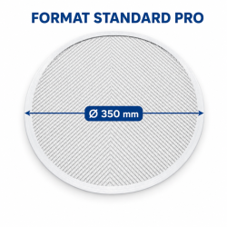 Perforiertes Pizzablech Ø 350 mm Aluminium — Pro