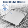 Bac Gastro GN 2/3 Inox — Profondeur 20 mm, 1,35 L