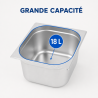 Bac Gastro GN 2/3 Inox 18 L - Tiefe 200 mm