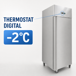 Positive Refrigerated Cabinet 650 L Stainless Steel GN 2/1 Ventilated