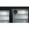 Rückkühlschrank 320 L 3 Schiebetüren aus Glas