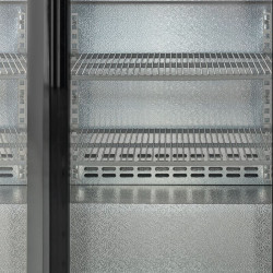 Arrière-Bar Réfrigéré 320 L 3 Portes Vitrées Coulissantes