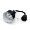Black Dynasteel Heat Lamp - Keeps warm for professionals