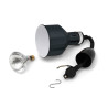 Black Dynasteel Heat Lamp - Keeps warm for professionals