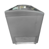 Gefrierschrank Edelstahloptik mit Glasschiebetüren - 500 L - TENSAI