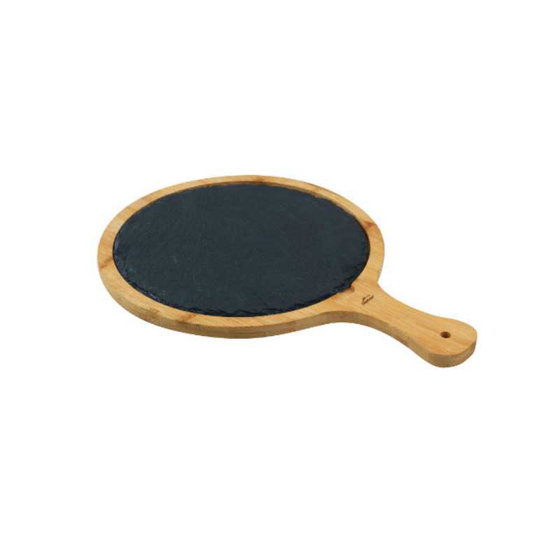 Schiefer- und Bambusplatte 38,5x28 Schiefer- und Bambusplatte 38,5x28