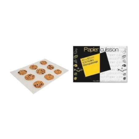 Umweltfreundliches Backpapier 400 x 600 mm - Packung mit 500