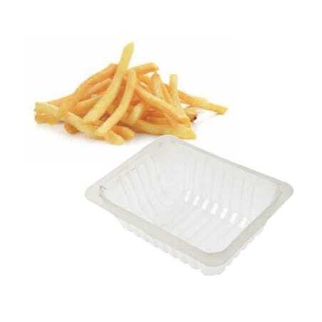 Translucent French Fries Trays - 25 cl - Pack of 250