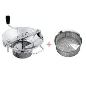 Pack Moulin à Légumes N°5 Inox - Gitter Ø 1 mm Tellier
