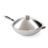 Induction Stainless Steel Wok - HENDI