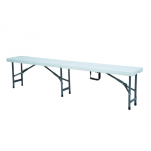 Banc Pliable Blanc - HENDI