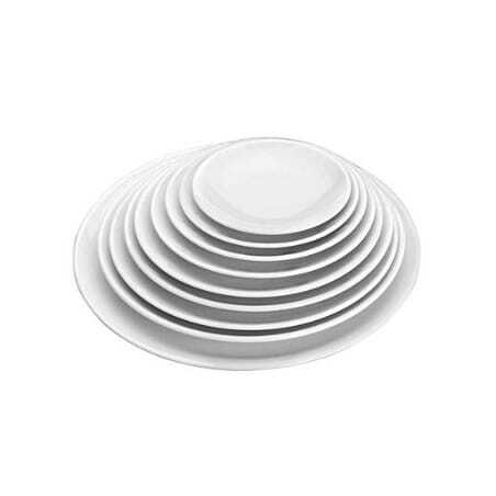 Assiette Ronde en Mélamine - Ø 18 cm Lacor