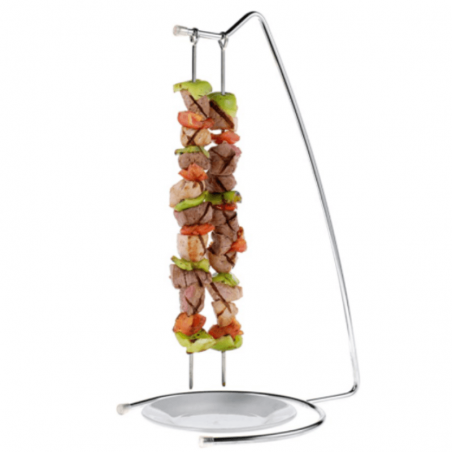 Porte-Brochettes 2 Places en Inox - Tellier