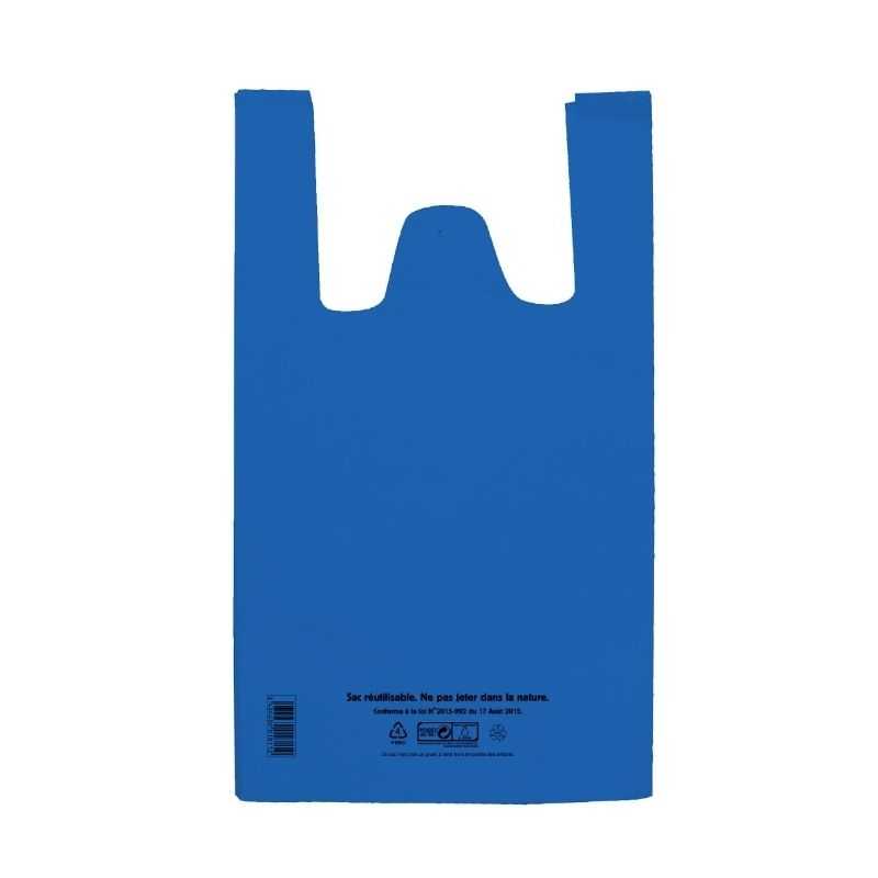 Tragbarer wiederverwendbarer blauer Rucksack - 21 L - Packung mit 500