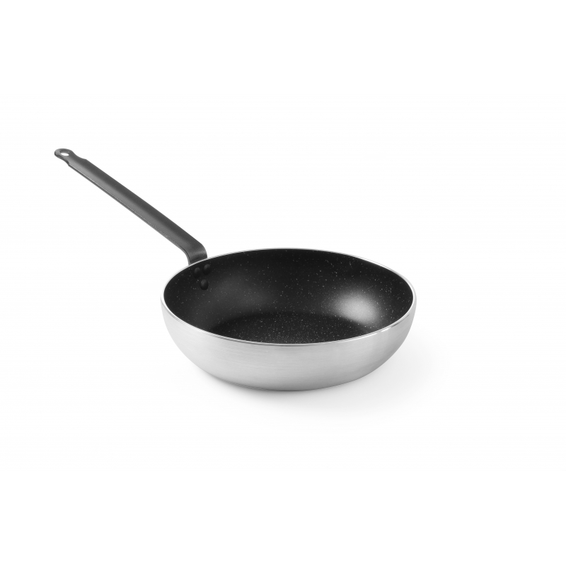 Aluminum Wok - 28 cm - Brand HENDI - Fourniresto