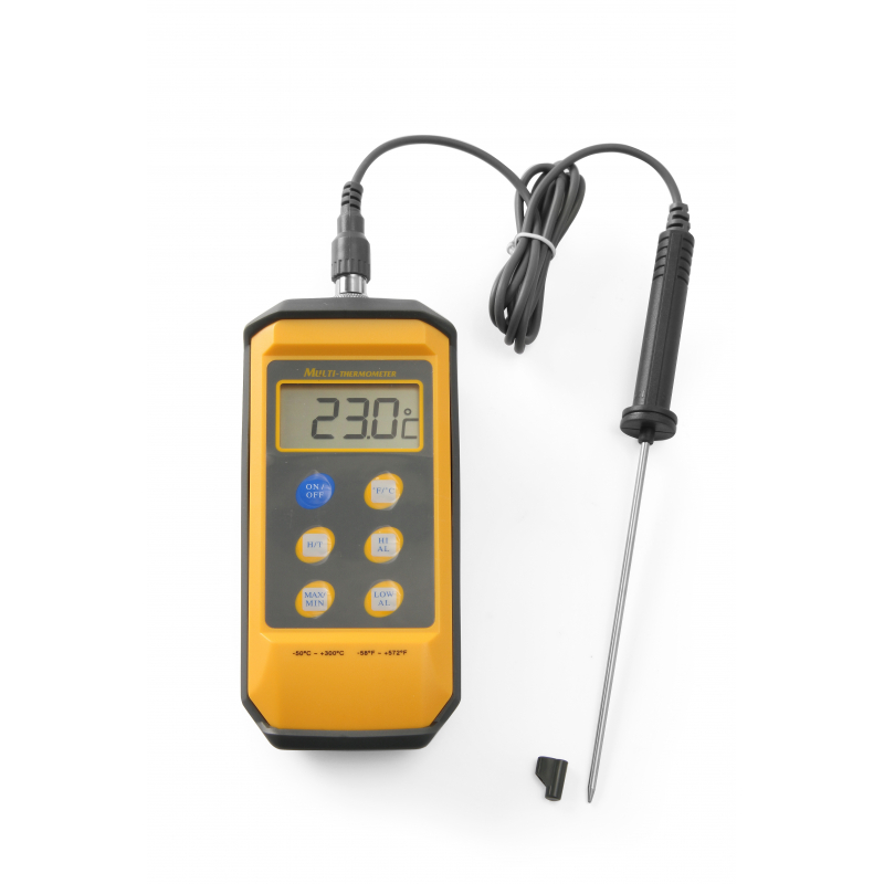 Shock-resistant thermometer with probe - Brand HENDI - Fourniresto