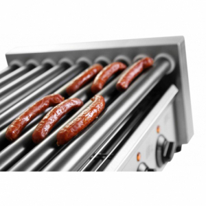 Grill Roulant pour Saucisses - 14 rouleaux