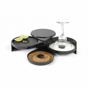 Dekorateur Glasrand - 3 Ebenen + Hendi