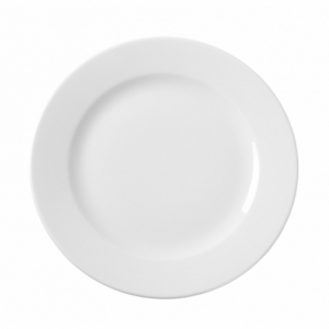 Flat Porcelain Plate - 160 mm Diameter