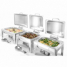 Chafing Dish GN 2/3 mit satiniertem Finish - Marke HENDI - Fourniresto